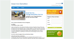 Desktop Screenshot of chicagodemolition.org