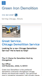 Mobile Screenshot of chicagodemolition.org